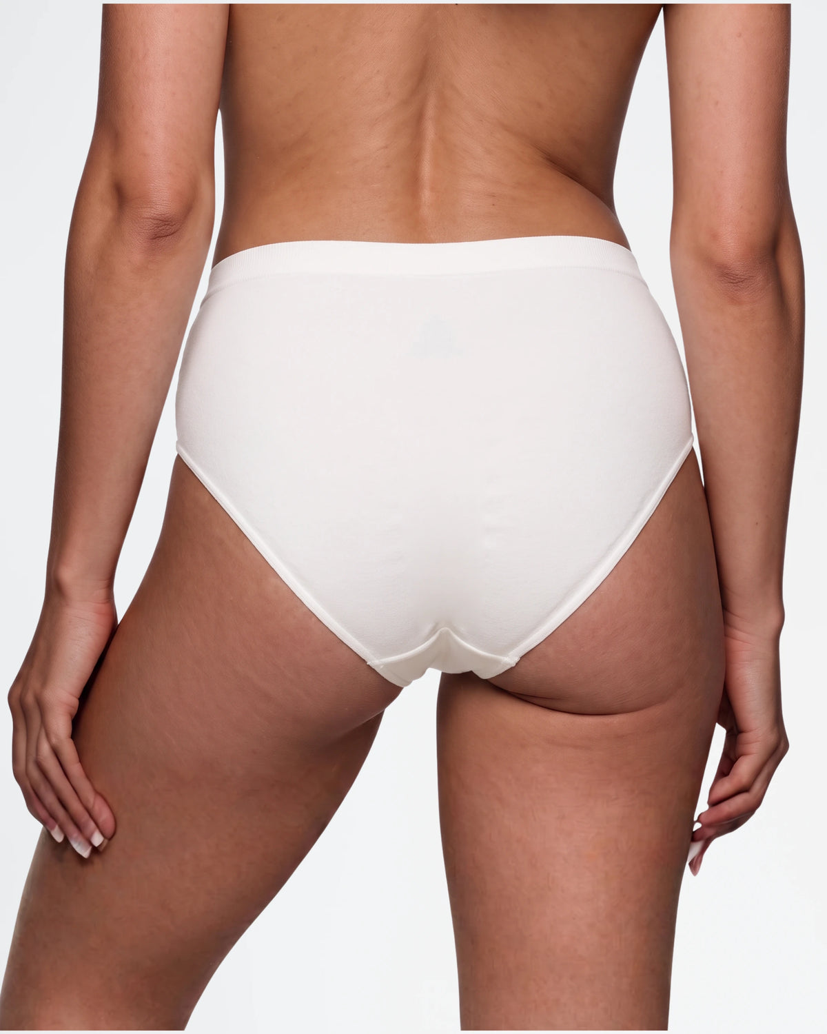 Pack de 3 bragas de cintura alta de bambú sin costuras
