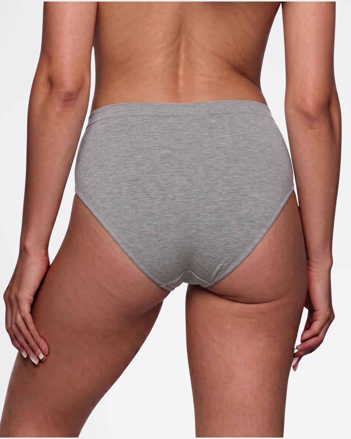 Pack de 3 bragas de cintura alta de bambú sin costuras