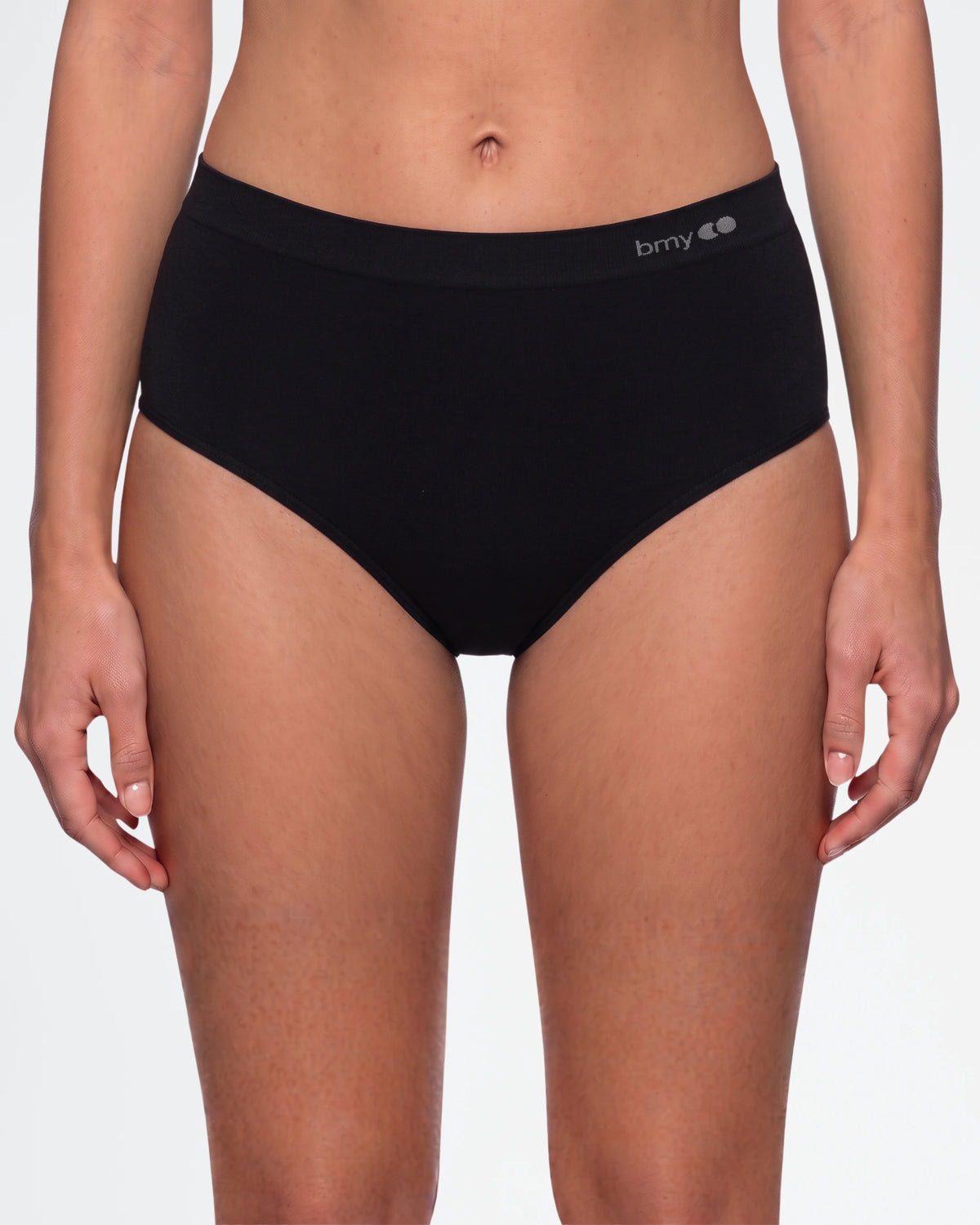 Pack de 3 bragas de cintura alta de bambú sin costuras