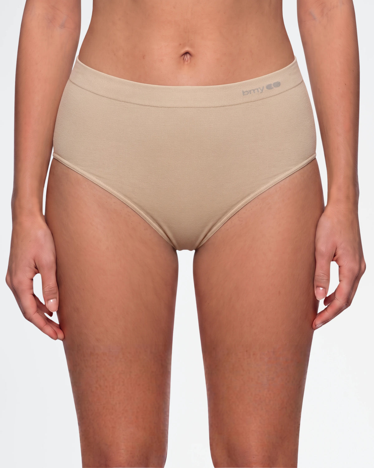 Pack de 3 bragas de cintura alta de bambú sin costuras
