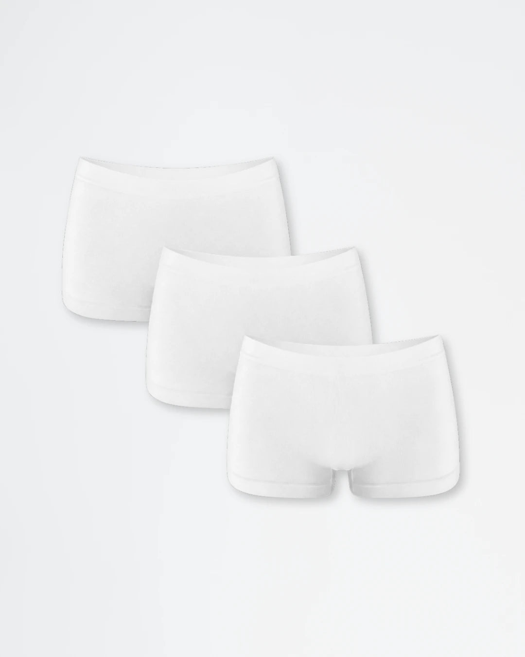 Pack de 3 shorts de bambú para mujer sin costuras
