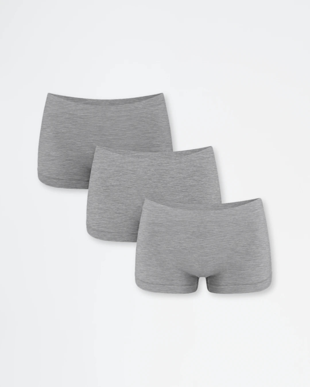 Pack de 3 shorts de bambú para mujer sin costuras