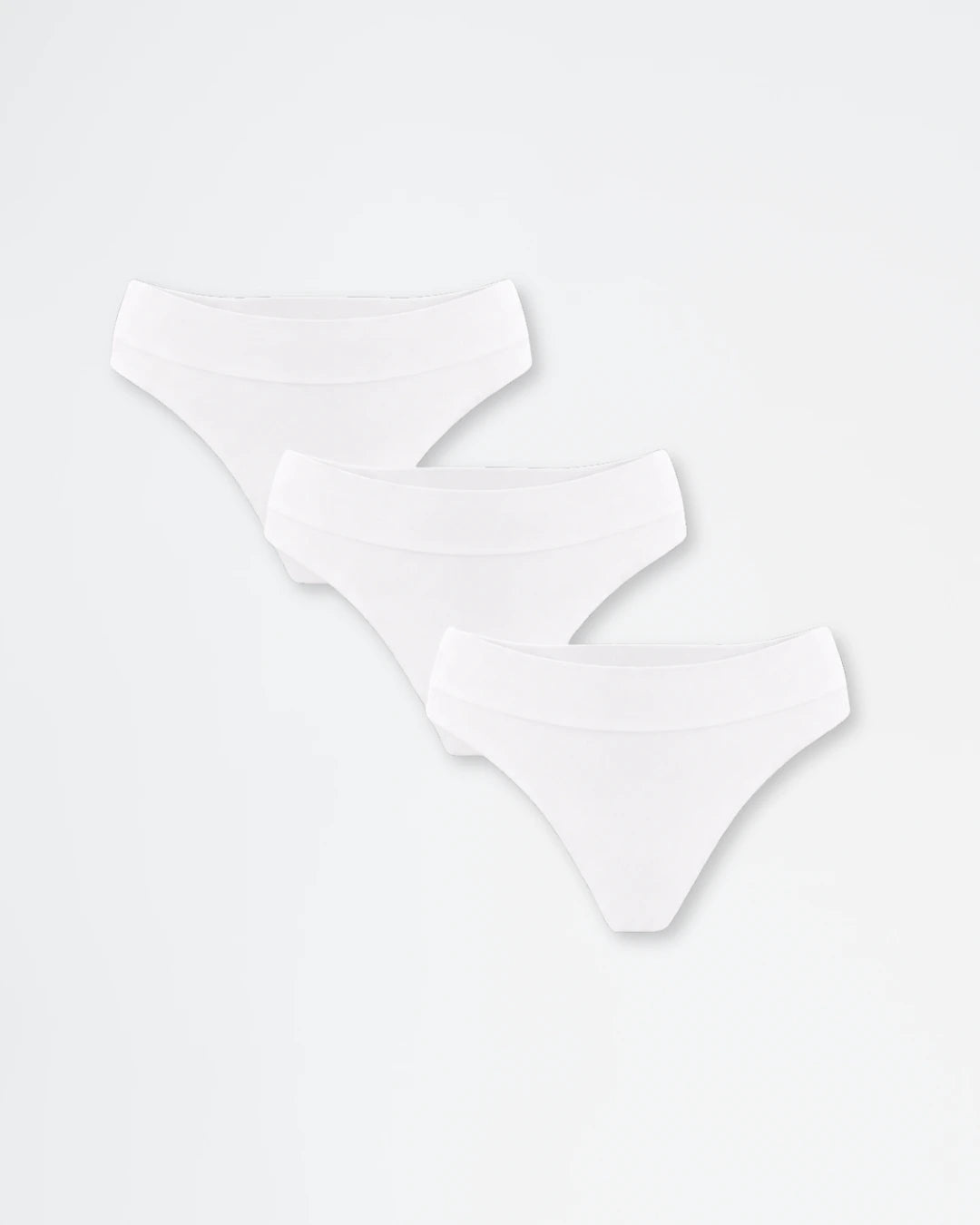 Pack de 3 braguitas brasileñas de bambú sin costuras