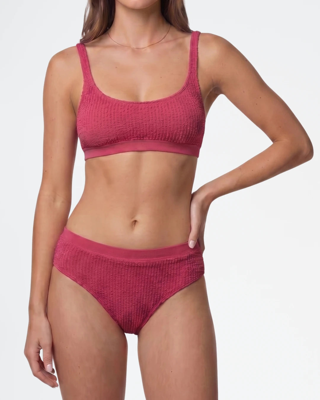 Top bikini tirante ancho