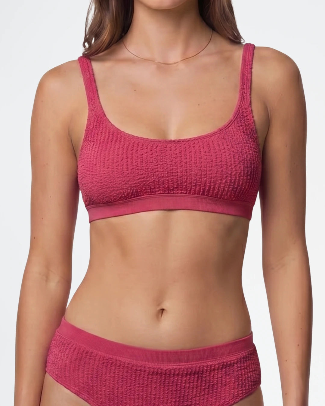Top bikini tirante ancho