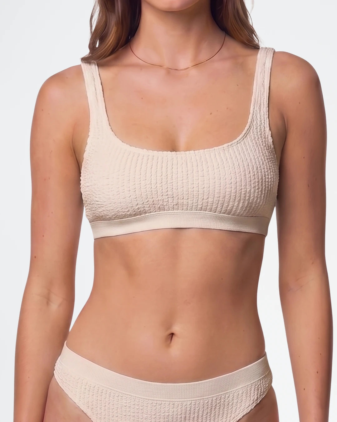 Top bikini tirante ancho