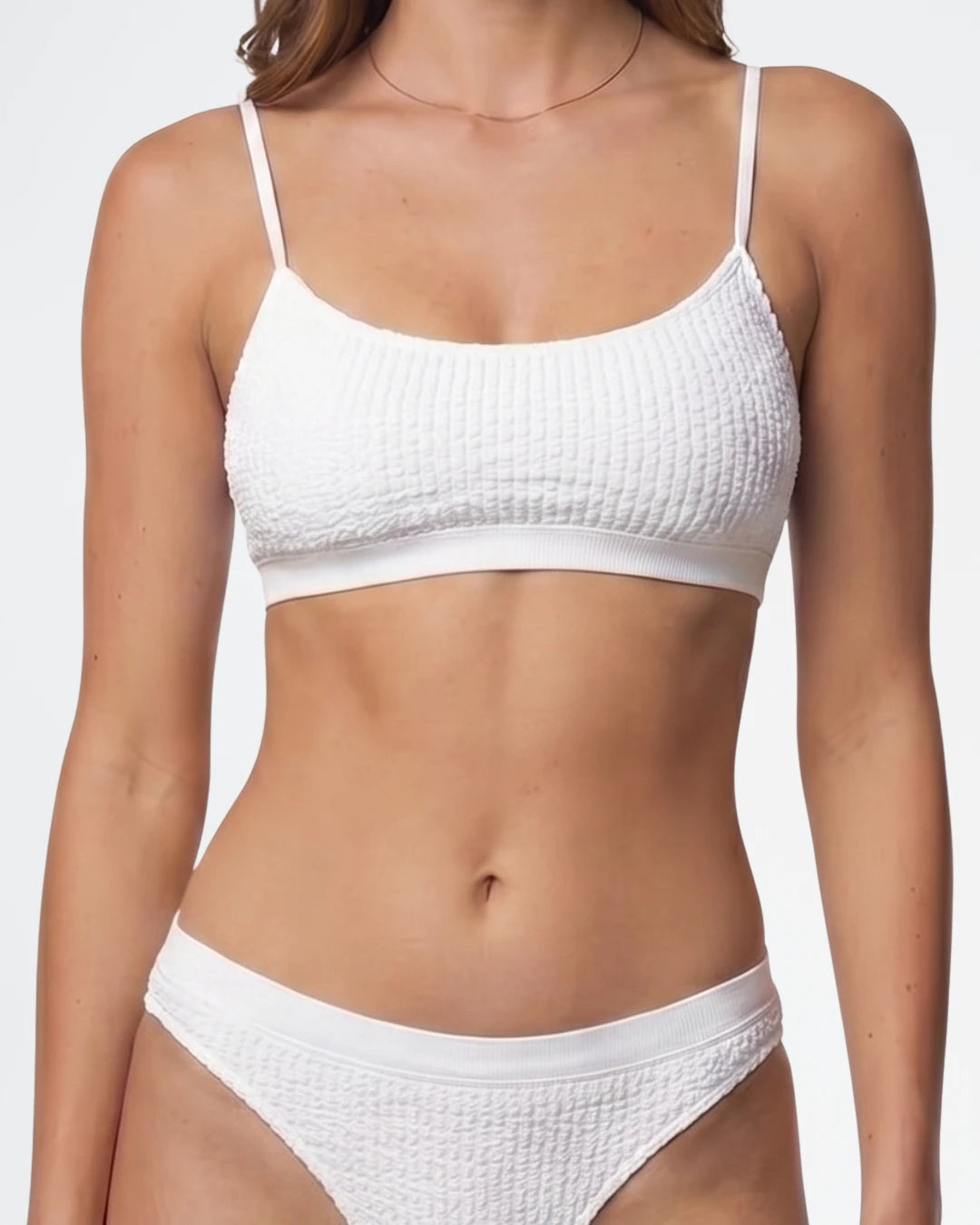 Top bikini tirantes finos