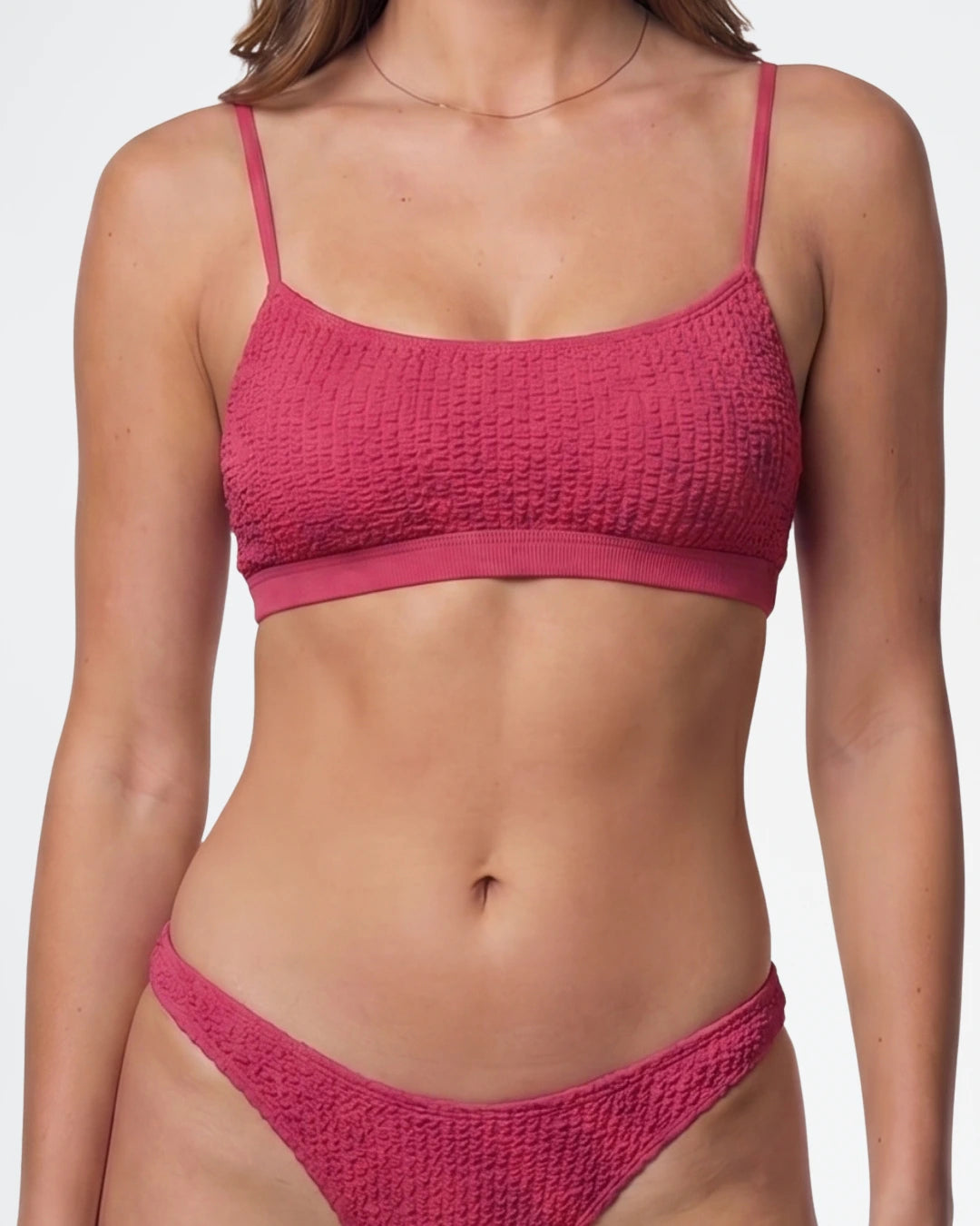 Top bikini tirantes finos