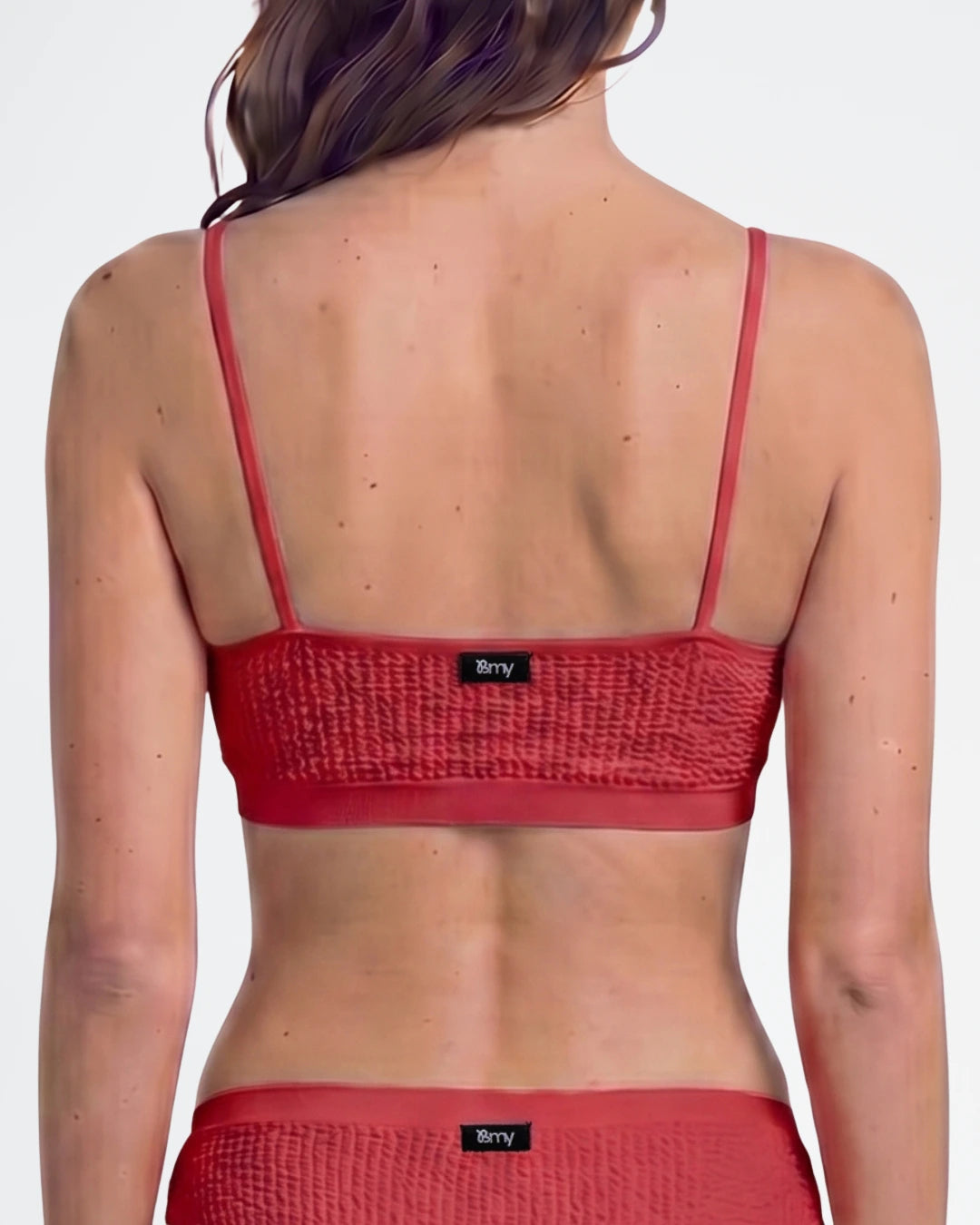 Top bikini tirantes finos