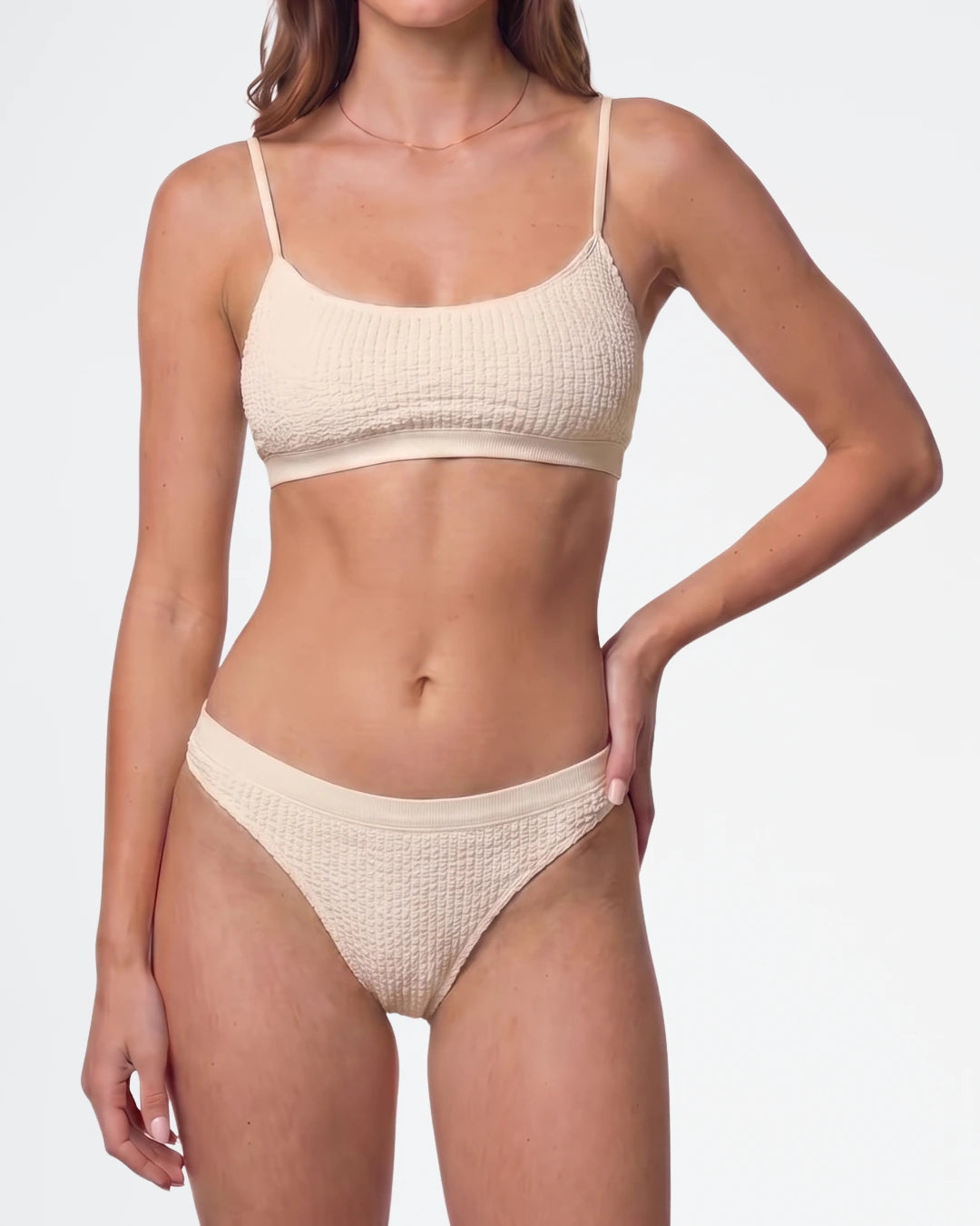 Top bikini tirantes finos