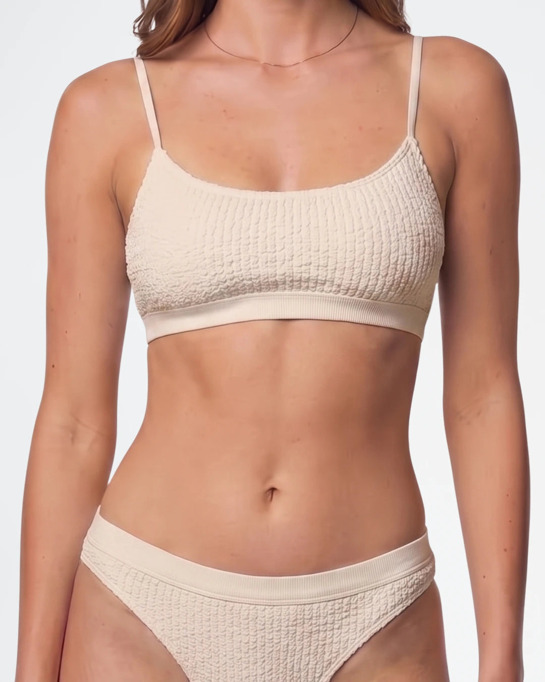 Top bikini tirantes finos