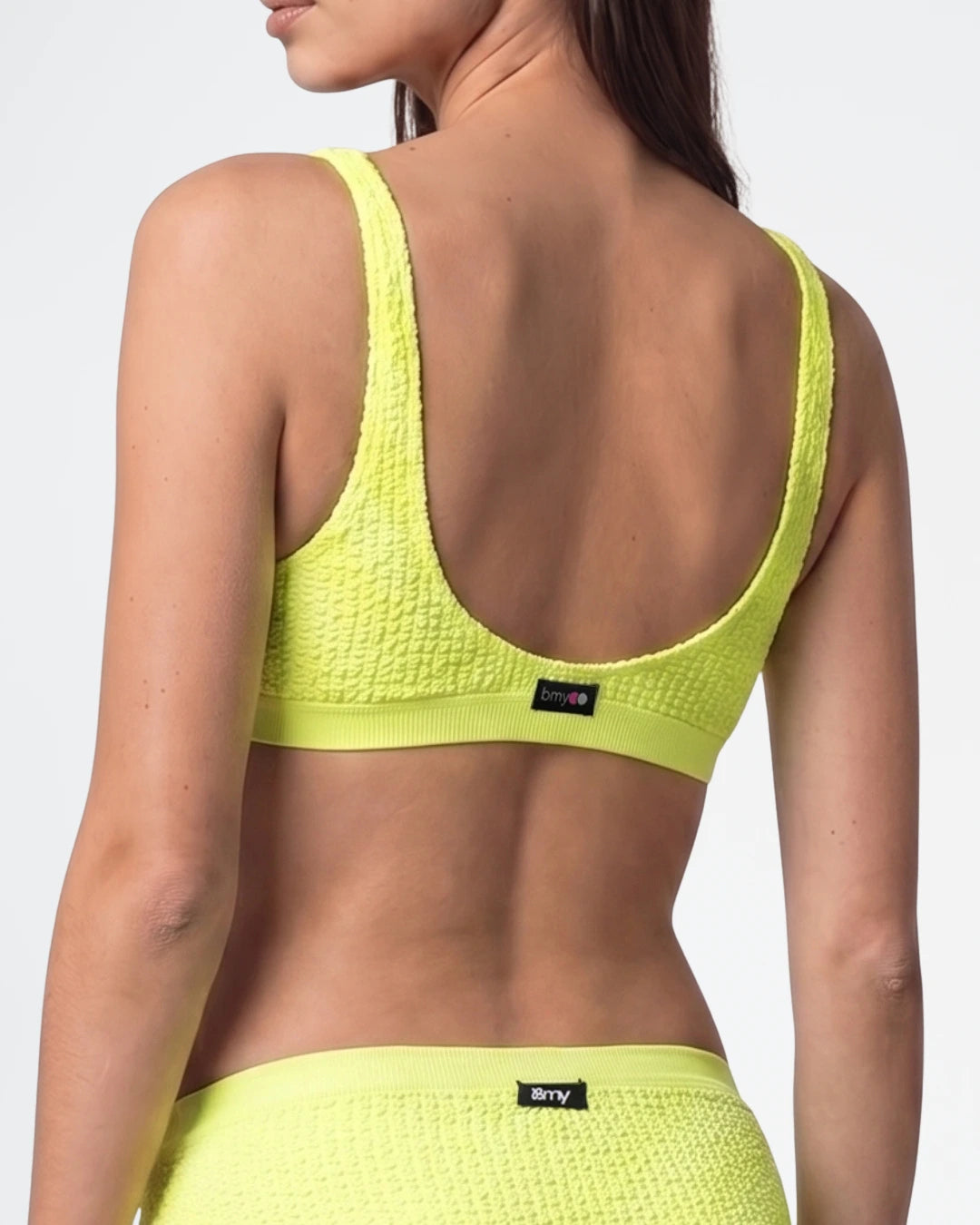 Top bikini triangular