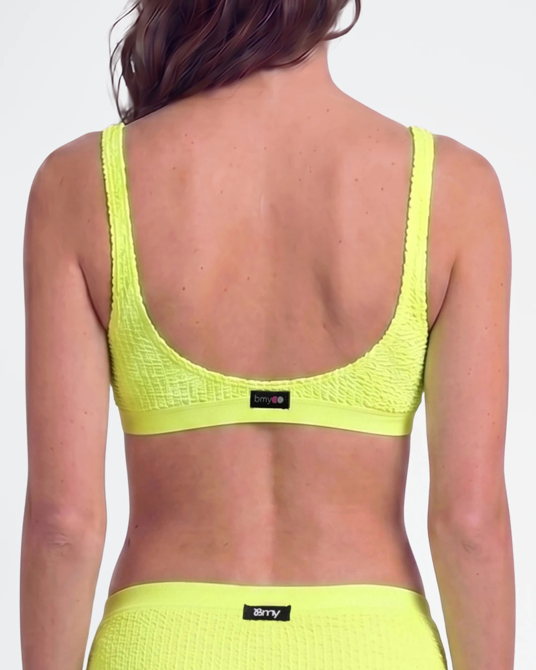 Top bikini triangular