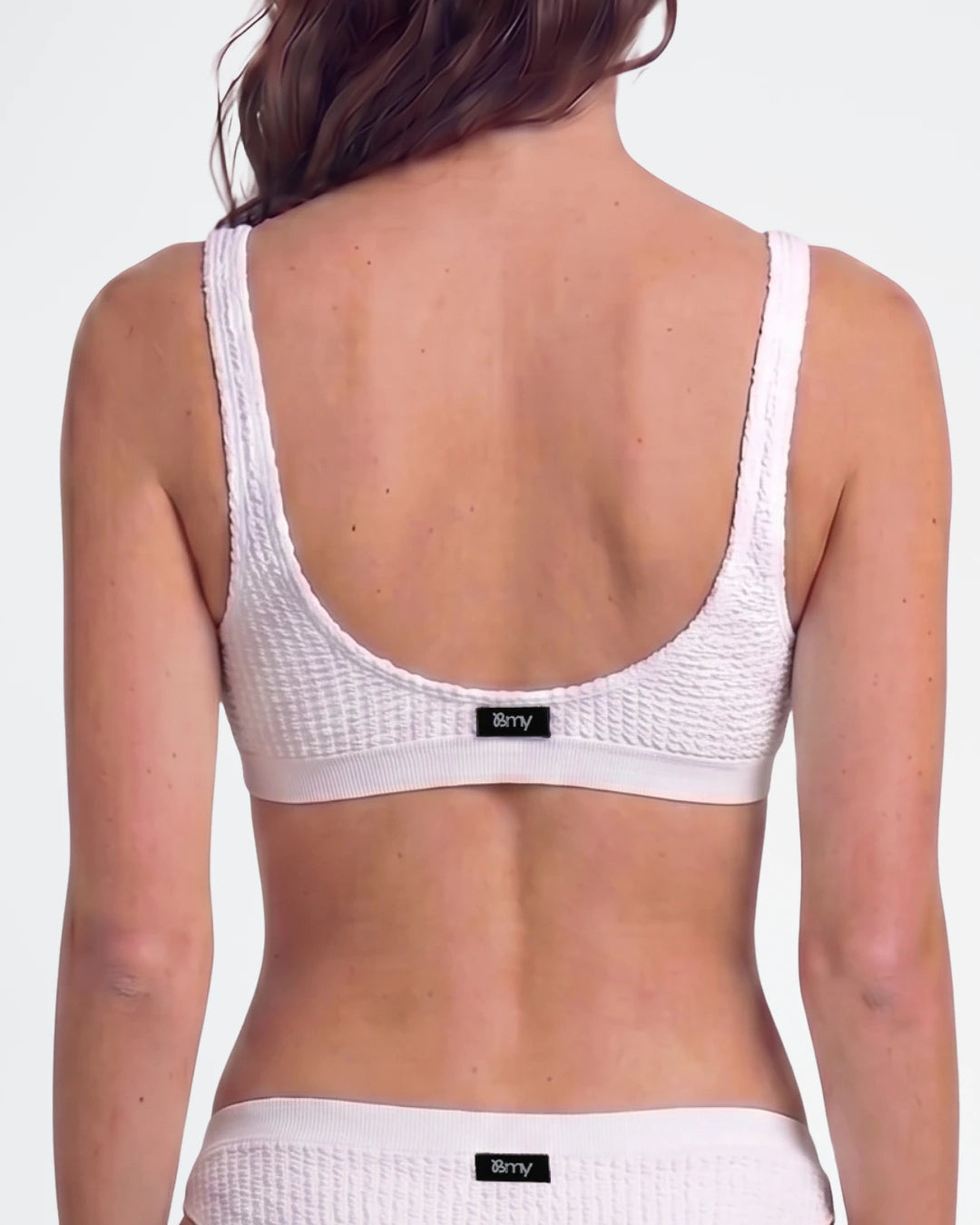 Top bikini triangular