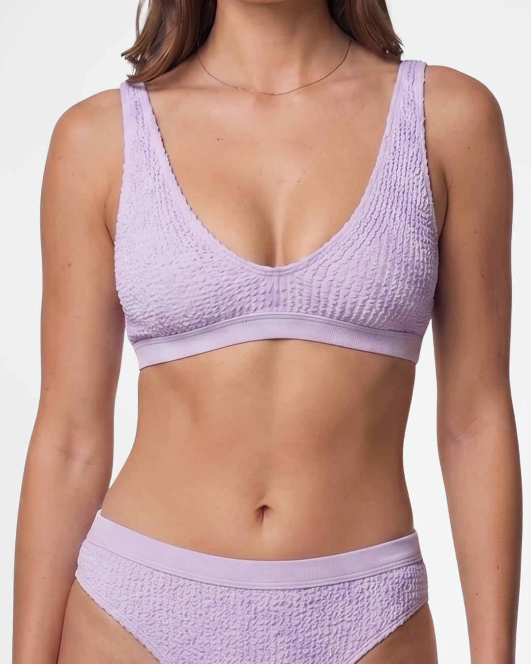 Top bikini triangular