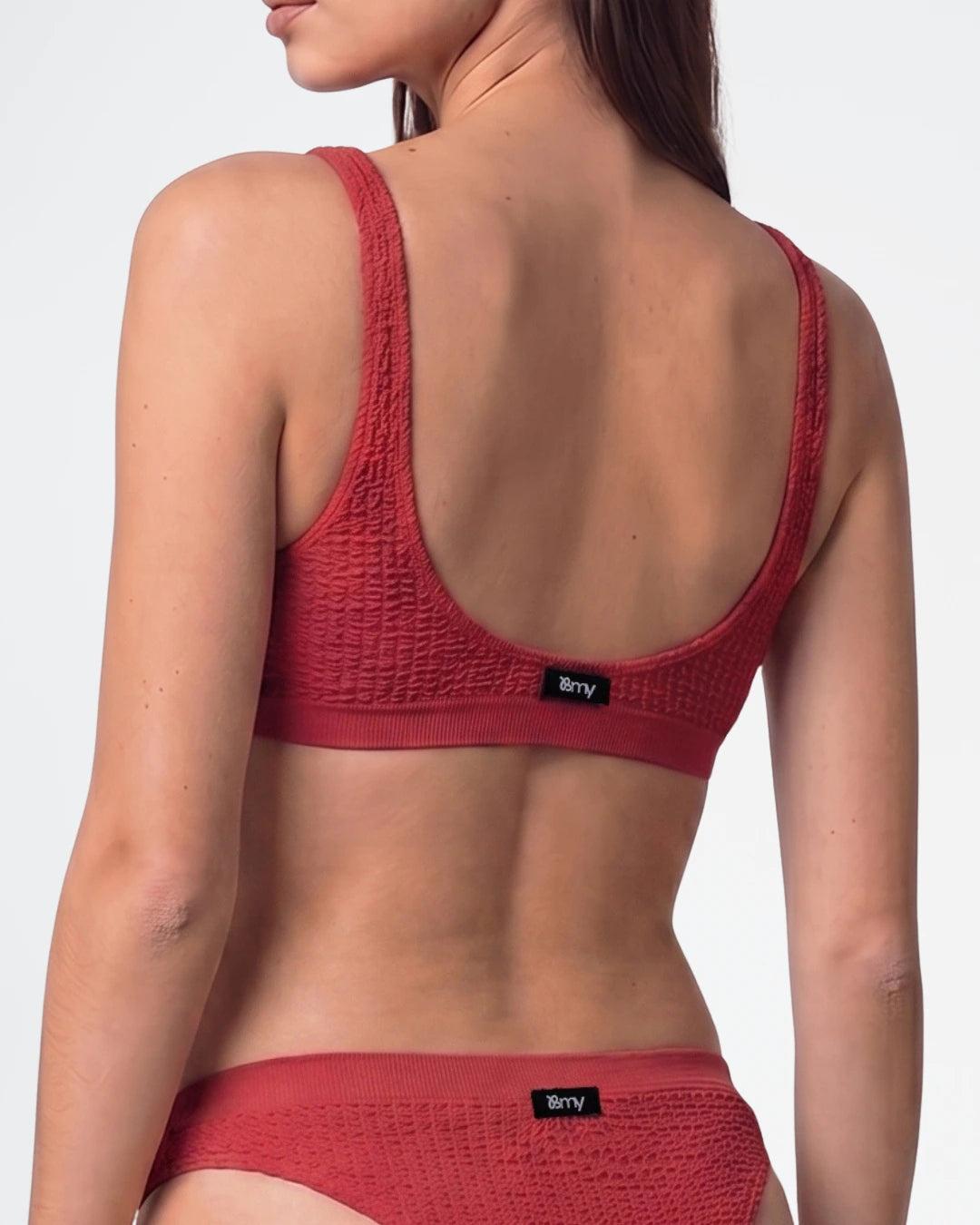 Top bikini triangular