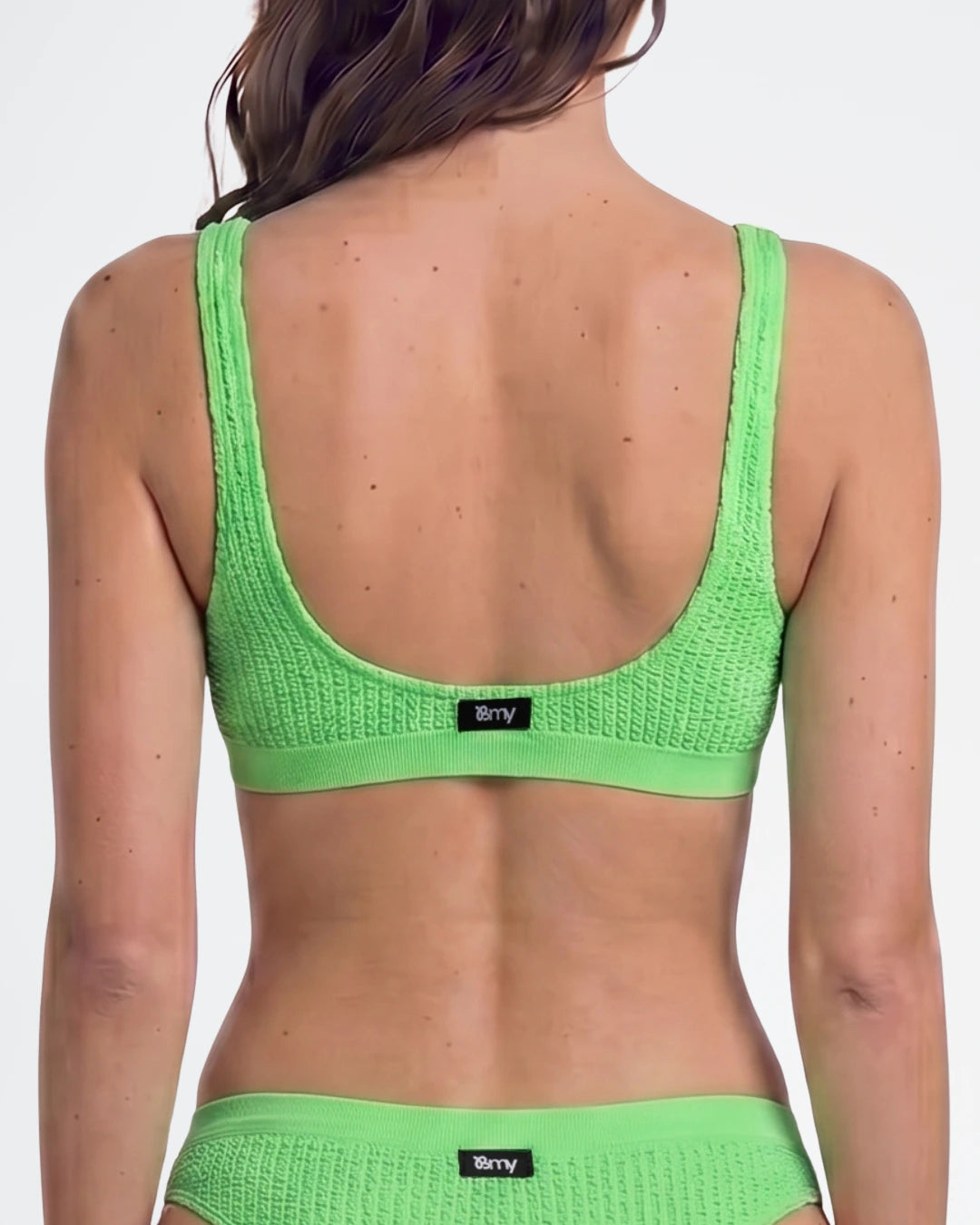 Top bikini triangular