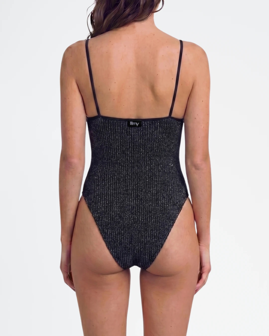 Bañador Lurex de tirante fino